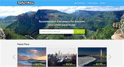 Desktop Screenshot of iafrica.safarinow.com