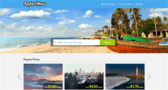 Desktop Screenshot of getaway.safarinow.com